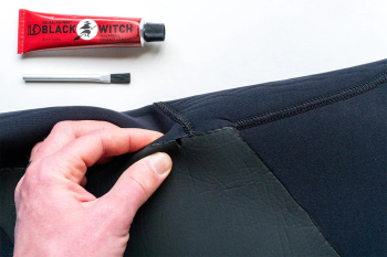 Wetsuit repareren