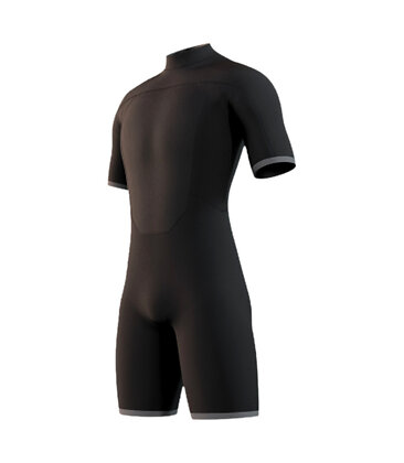 Mystic Brand shorty 3/2 Flatlock - MYSTIC - Zwart - afbeelding 1