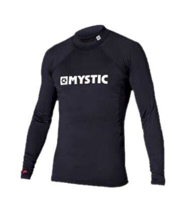 Mystic Star rash LS vest JR - MYSTIC - Zwart - afbeelding 1